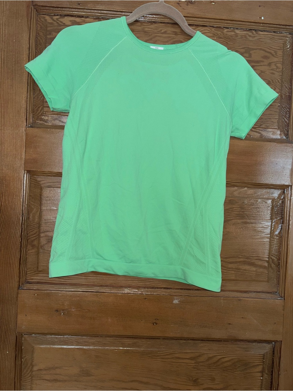 Athleta Neon Mint Short Sleeve Active Tee
